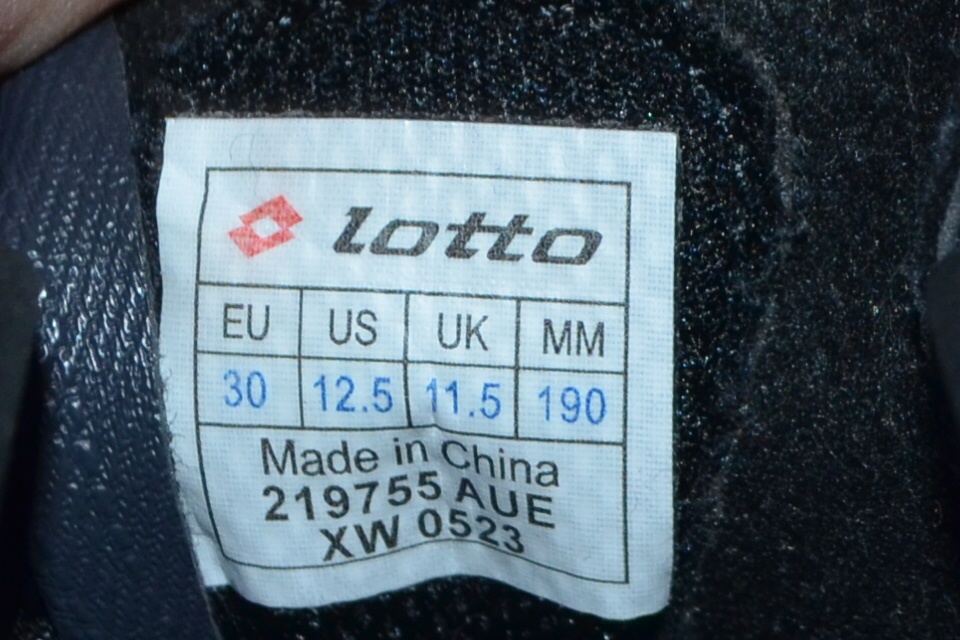 Sálové boty do haly lotto vel. 30 dvojčata - 3