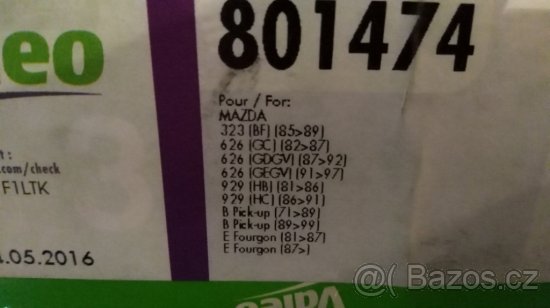 mazda 323/626/929 spojka - 3