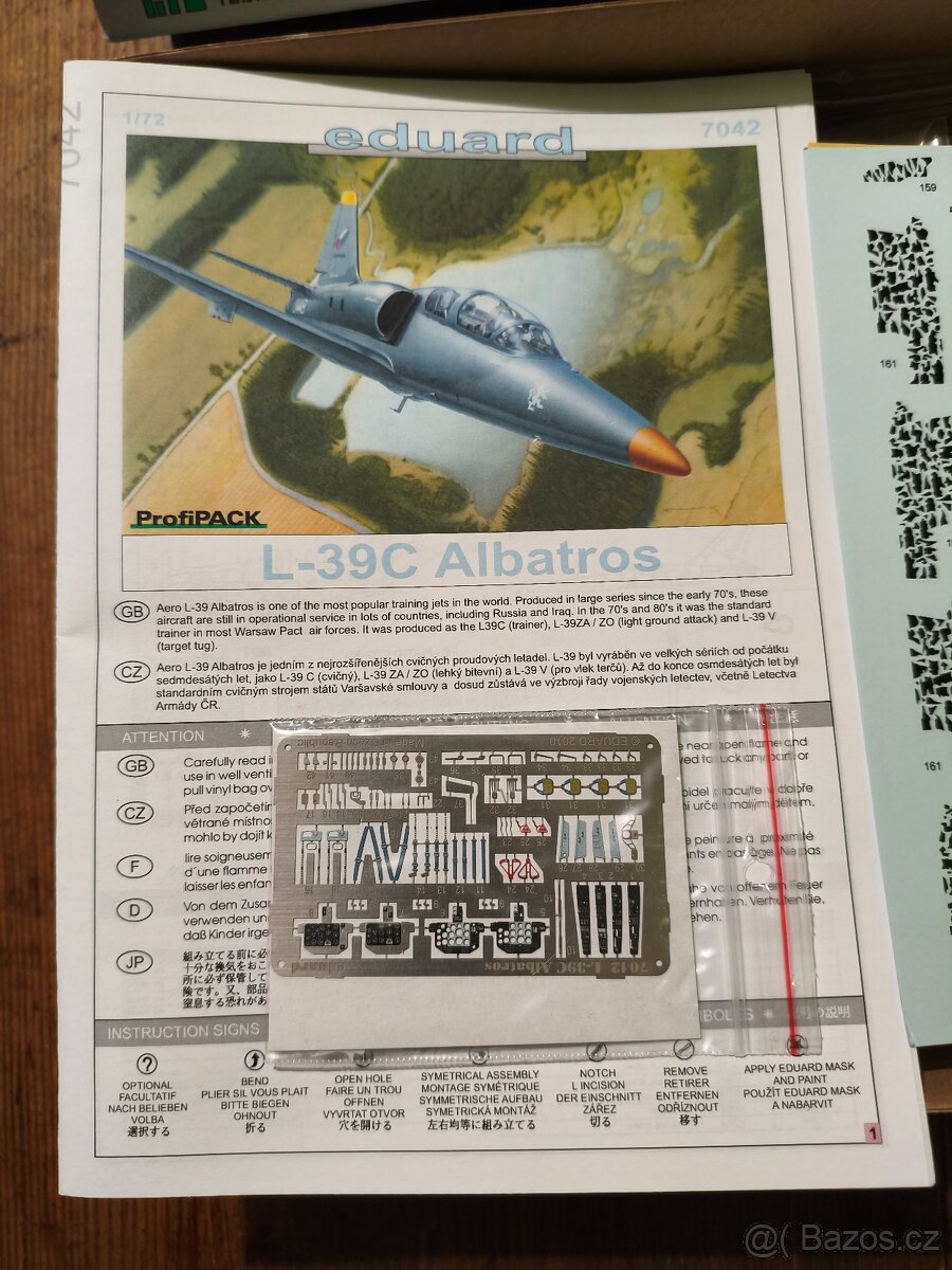 Modely letadel Eduard 1/72 - 3