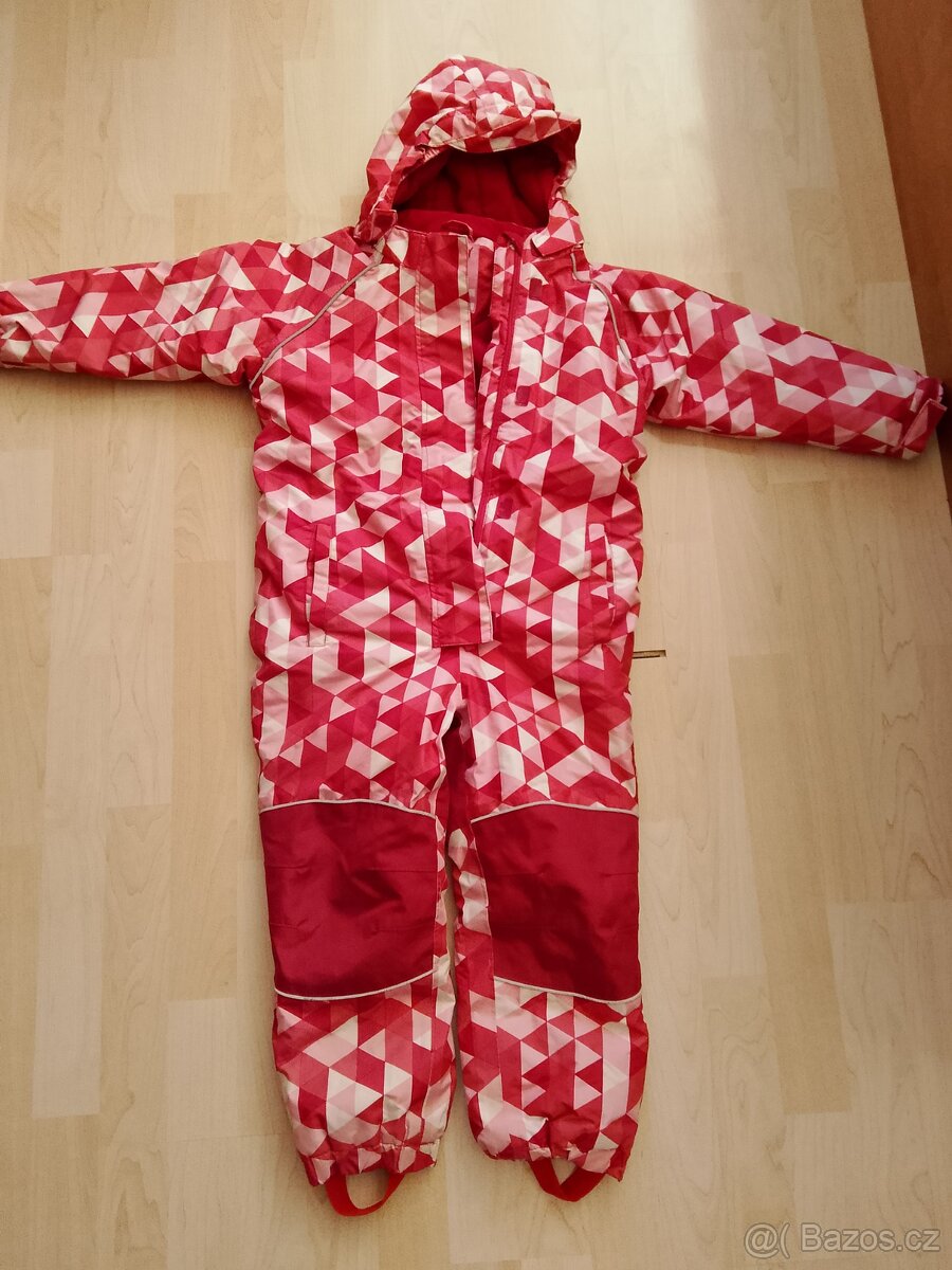 Zimní kombinéza dívčí vel.110-116 zn.Tchibo - 3