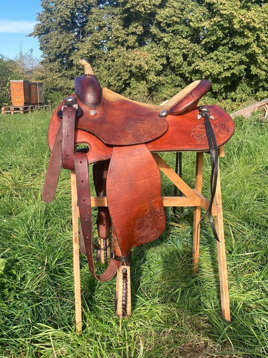 Westernové sedlo Pinto - 3