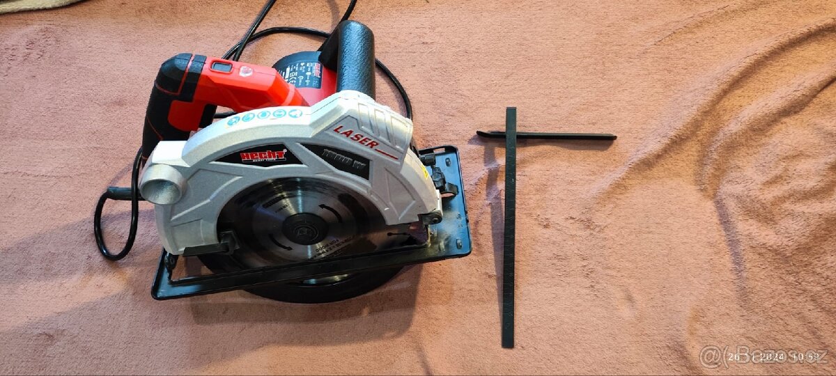 Hecht 1620 kotoučová pila s laserem - 3