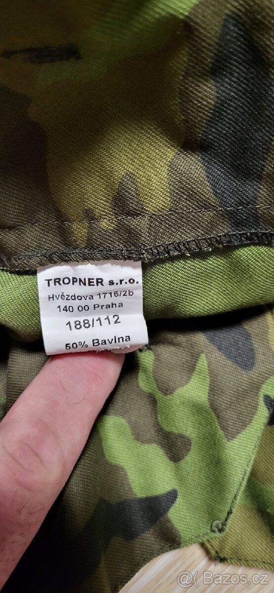 Vojenske kalhoty zimni 188/100 - 3