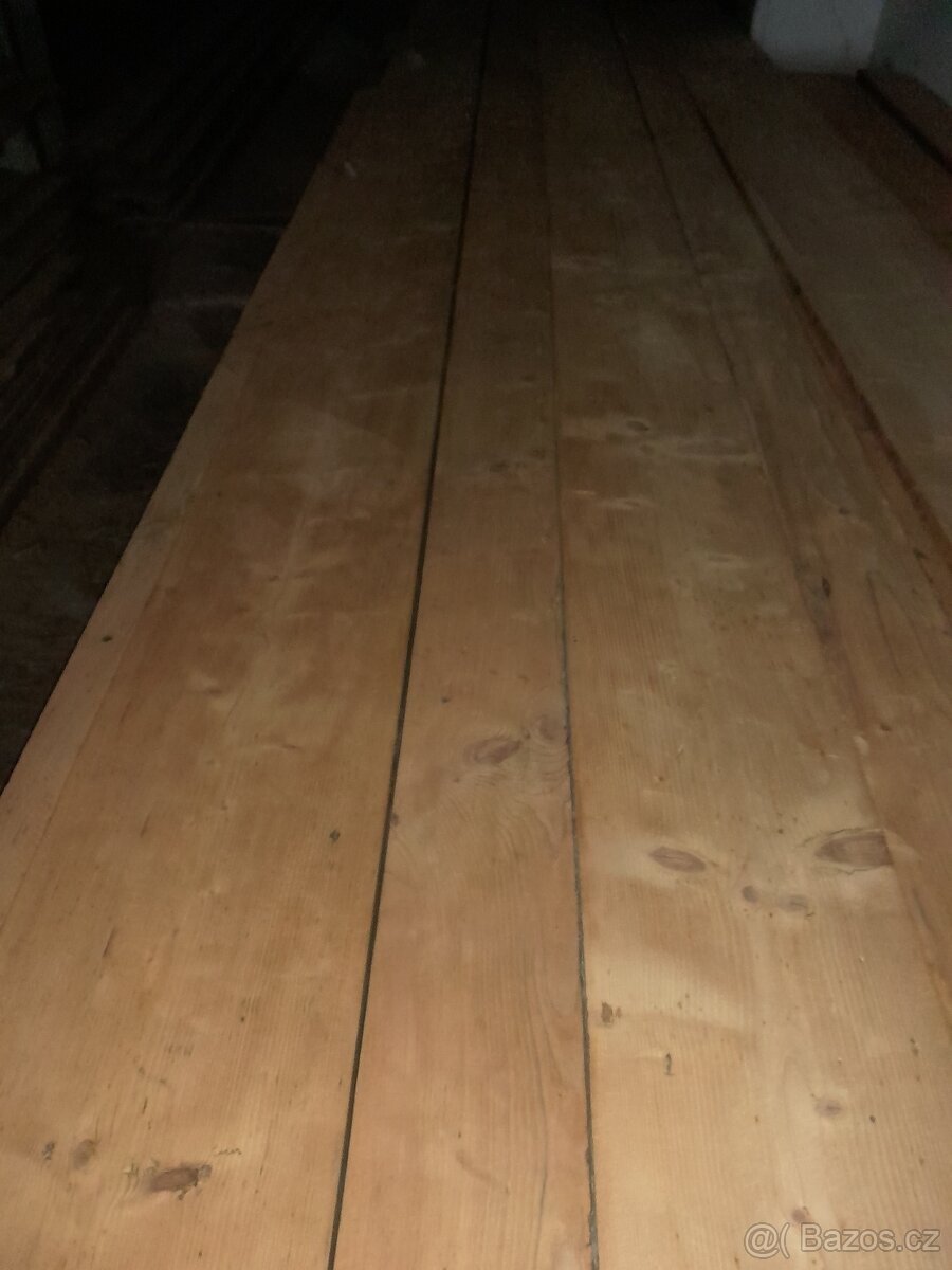 Prodám stará podlahová prkna. - 3