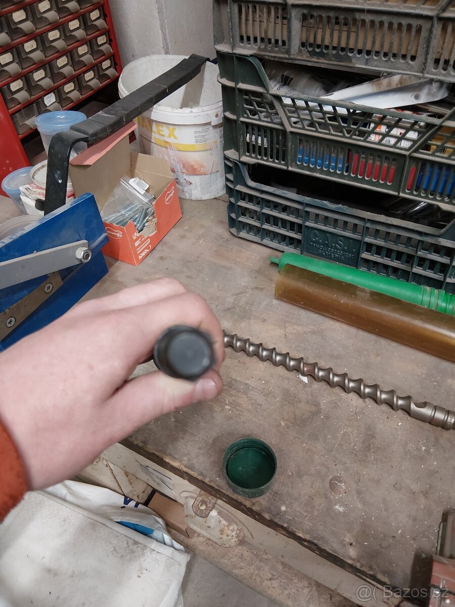 Vrták 38x550 a 25x550 Hex 160 - 3