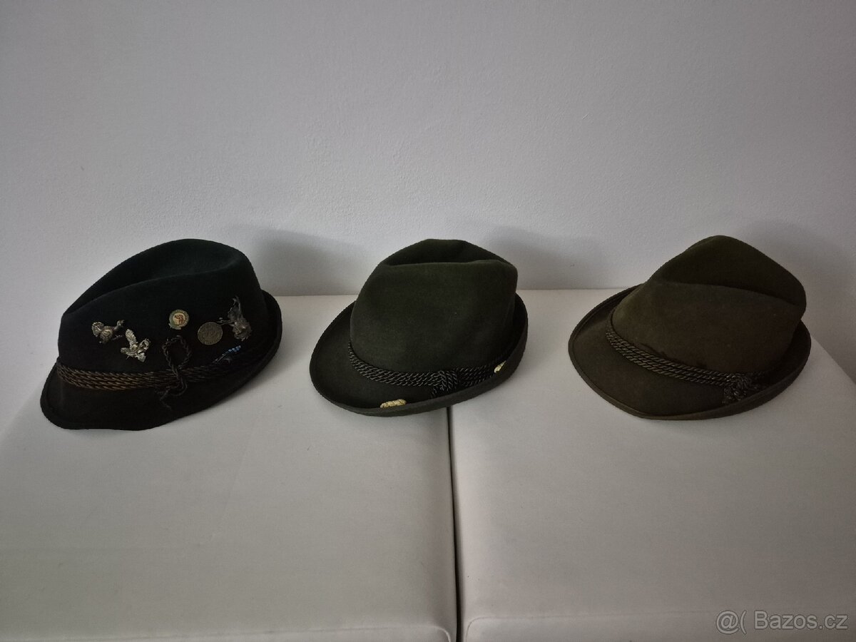 Myslivecke klobouky - 3