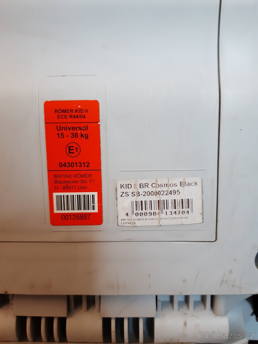 Detska autosedačka Britax romer kid 2 - 3