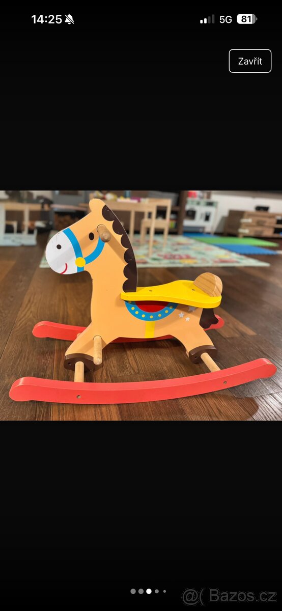 Dřevěný houpací kůň - 3