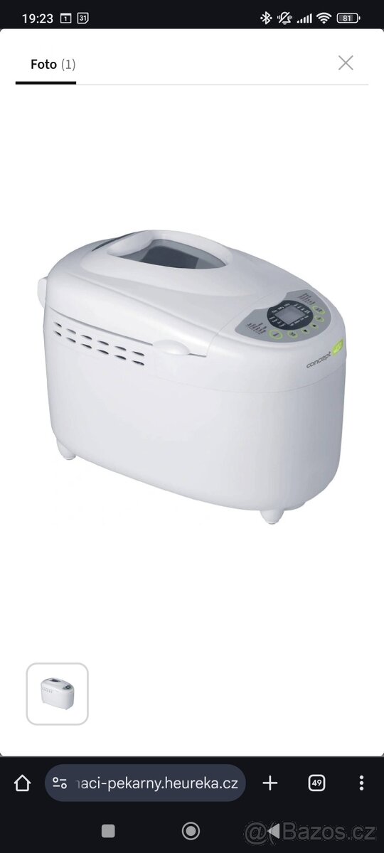 Domácí pekárna Concept pc5040 - 3