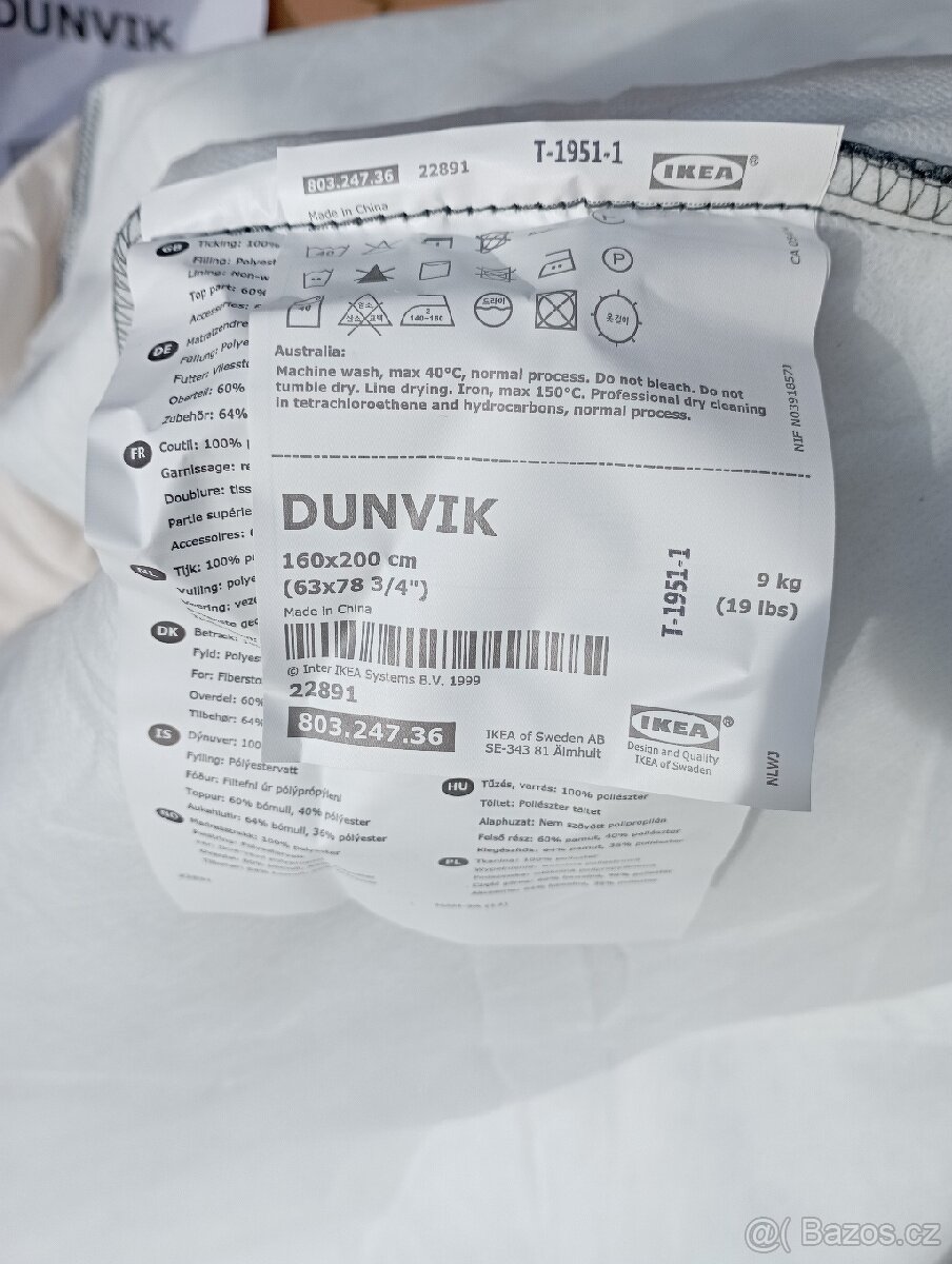Ikea dunvik náhradní potah - 3