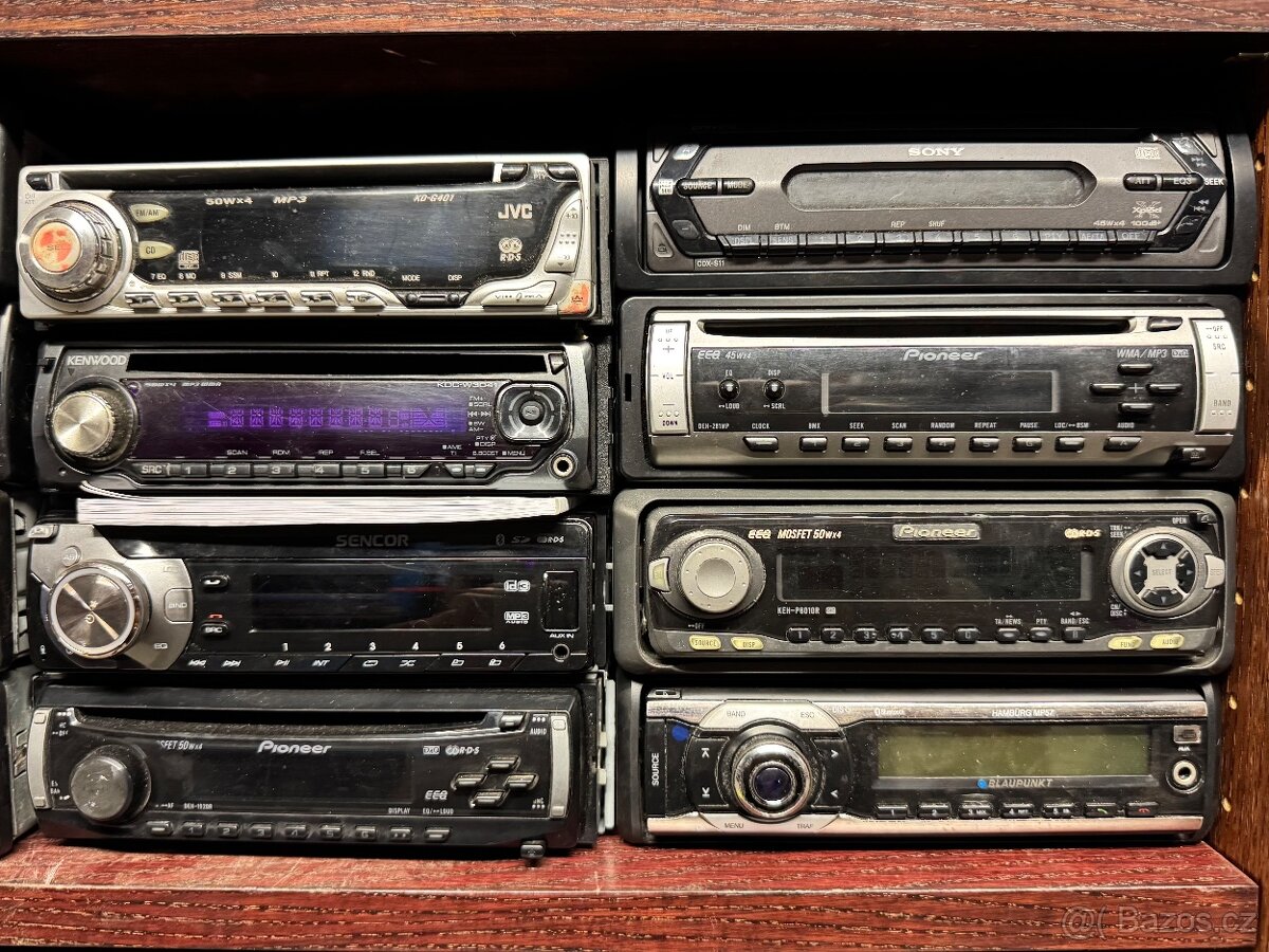 Autorádio 1din / retro, kazetové , youngtimer - 3