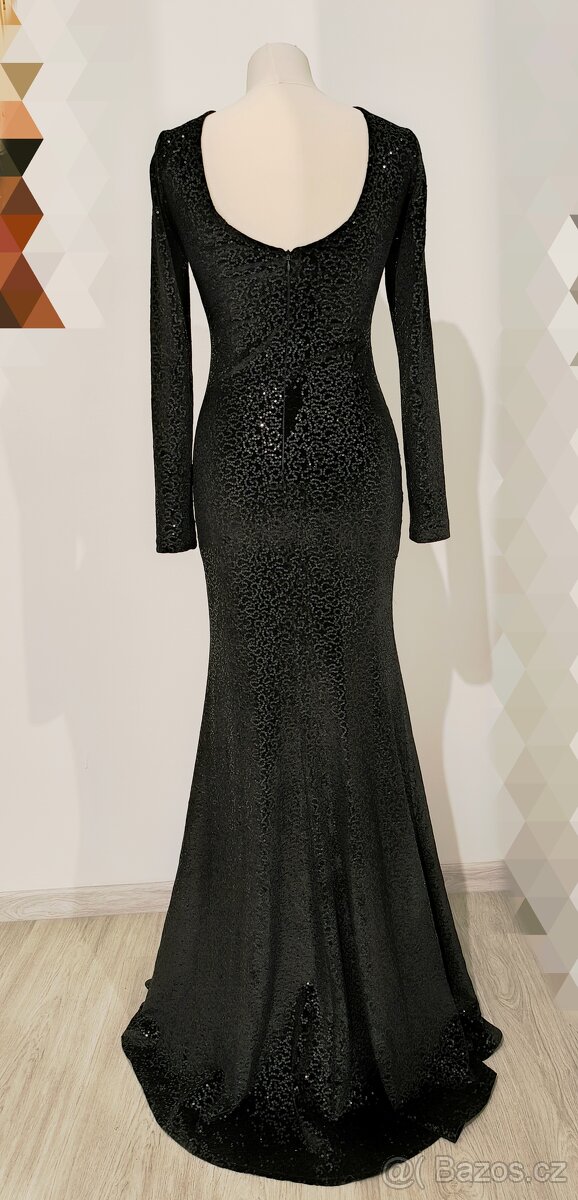 Plesové šaty ala mořská panna - 3