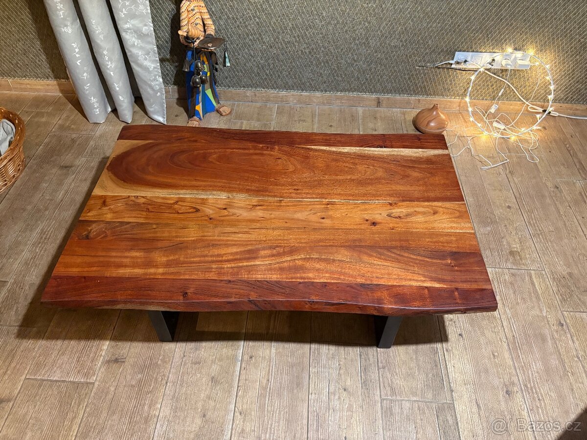 Konferenční stolek 120x77 masiv - 3