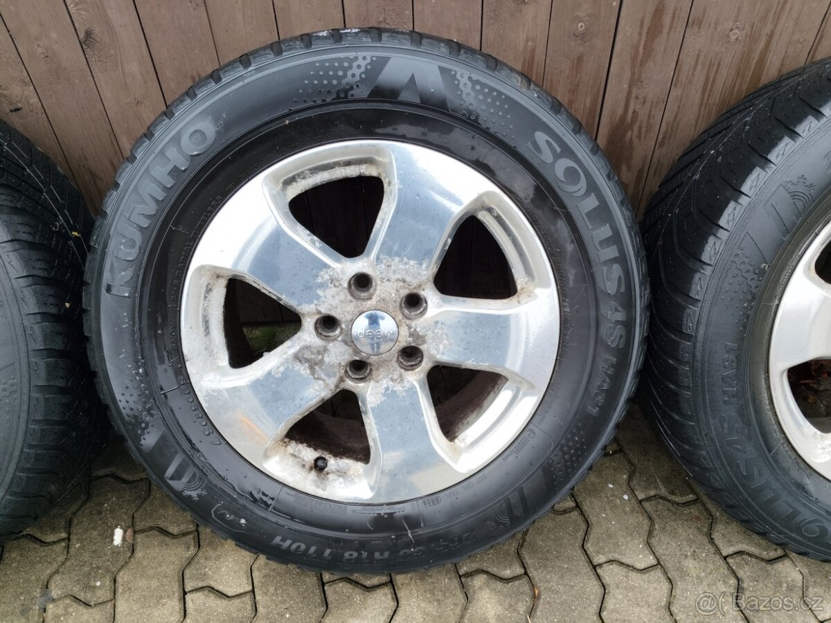 Jeep Grand Cherokee sada kol 18" 265/60R18 - 3