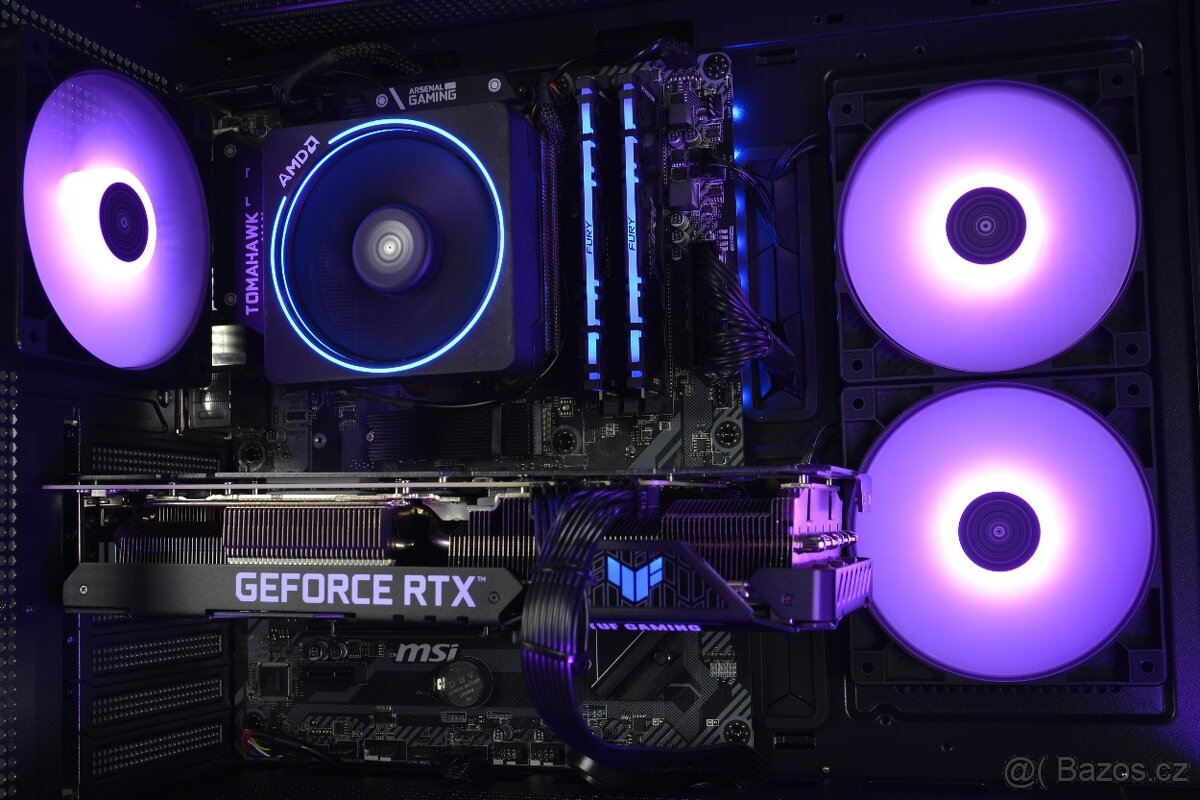 Herní PC - RTX 3060 Ti / Ryzen 5600 / 1TB / 16GB - 3