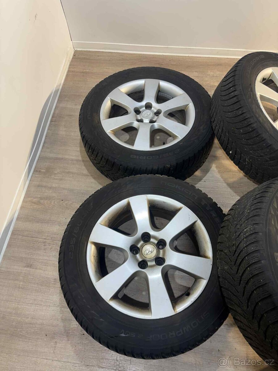 // Alu Hyundai Santa Fe II R18 - ZIMNÍ PNEU // - 3