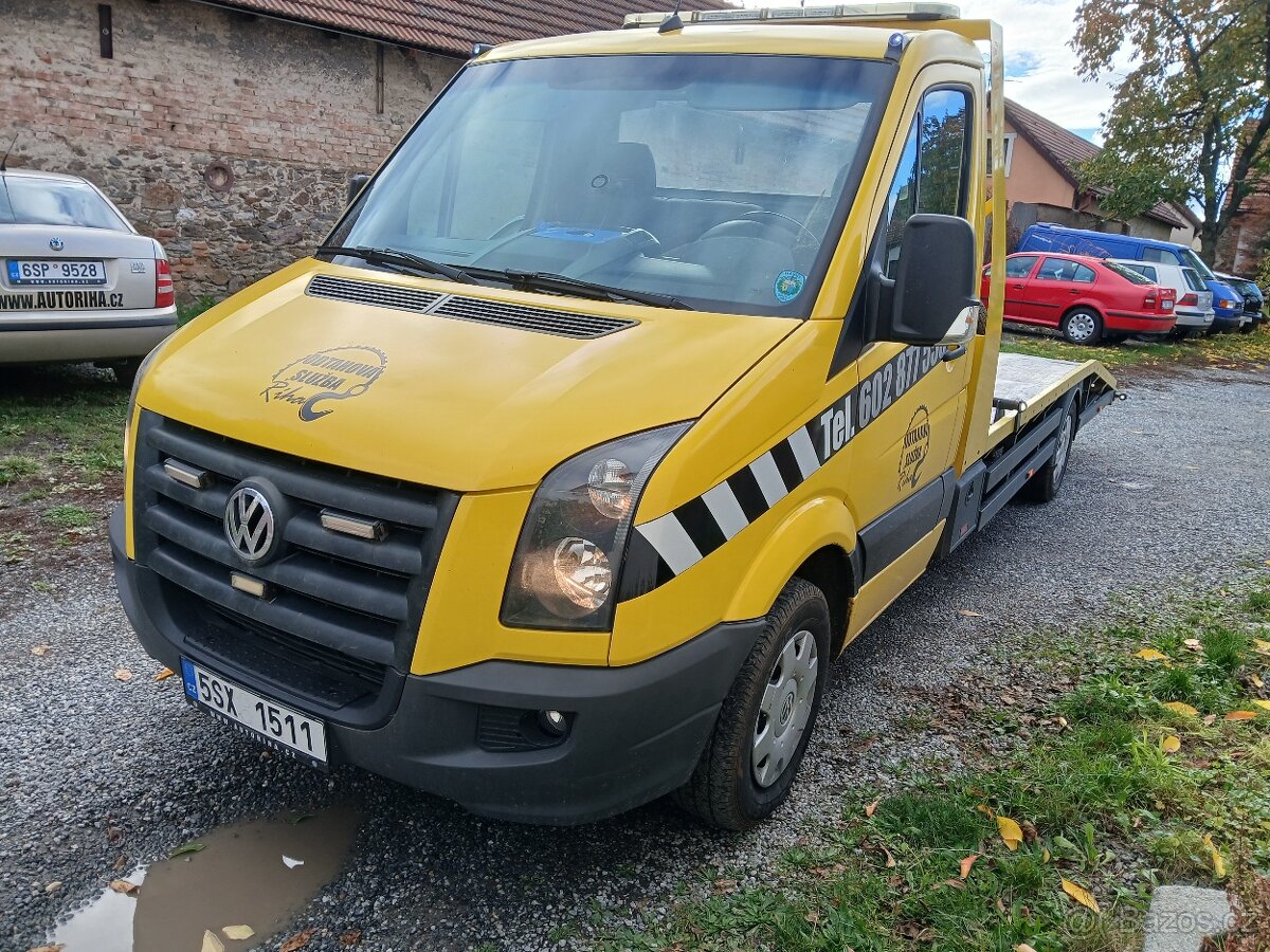 VW Crafter 2.5TDI 80kw r.v.2008 odtahovka ŘP B - 3