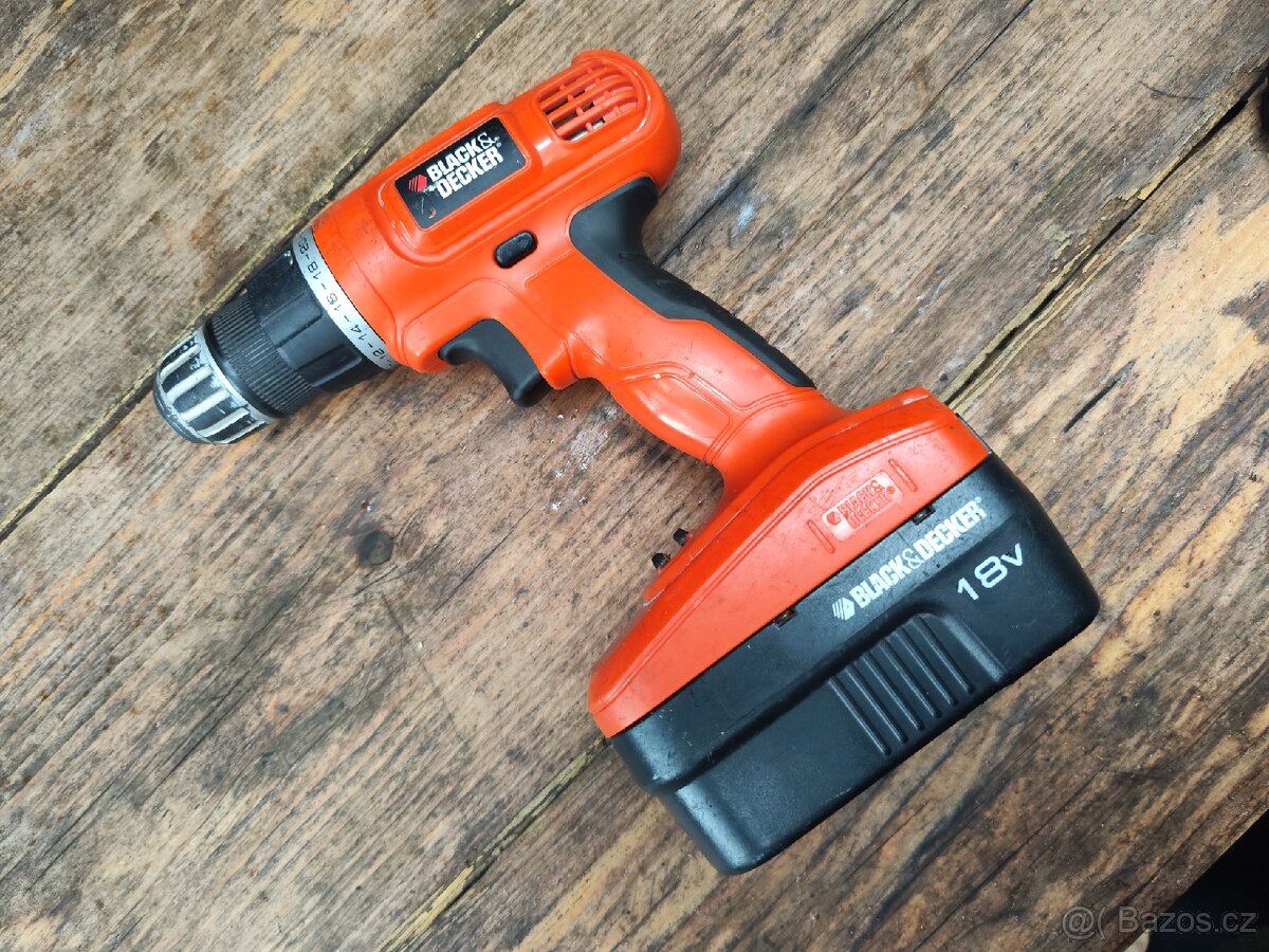 Black&Decker EPC18 - aku vrtačka 18v - 3