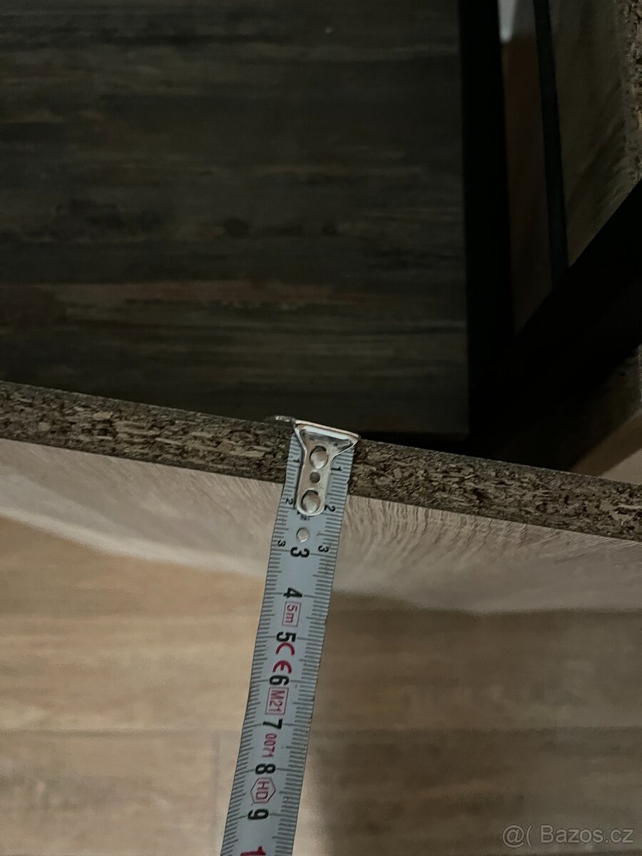 6 kusů polic barva dub sonoma - 3