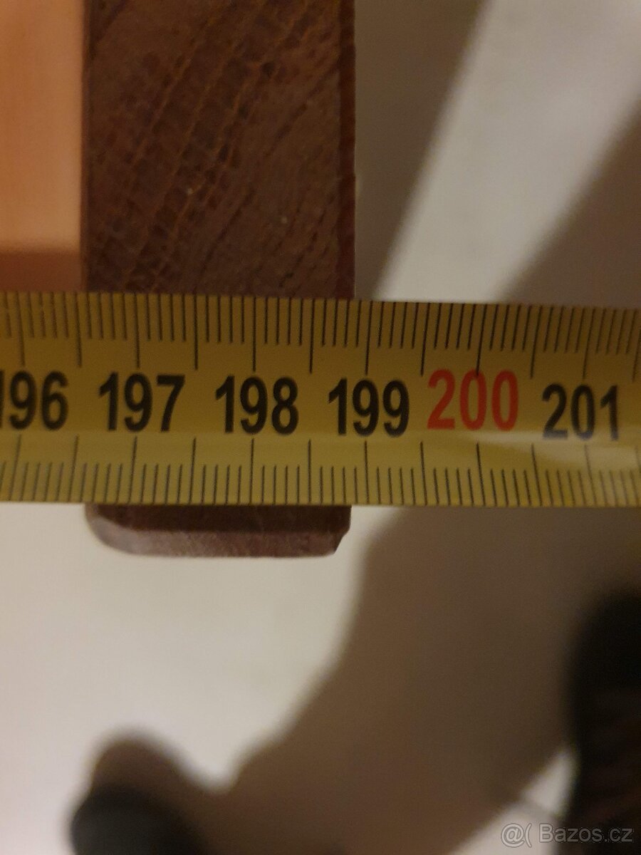 Dřevěná postel včetně roštu 200x90 - 3