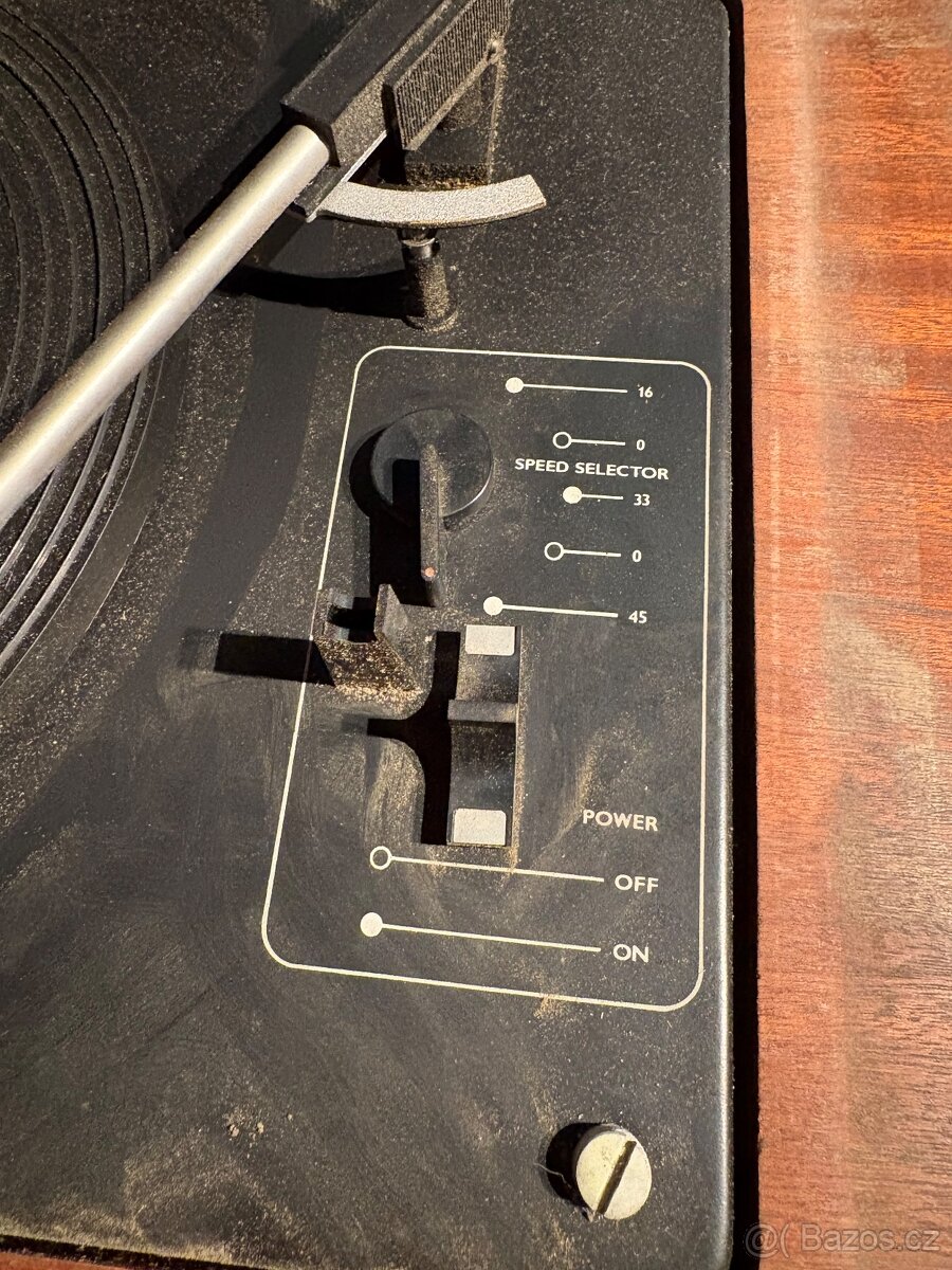 Retro gramofon TESLA 1032A "Synkopa" – Made in Czechoslova - 3