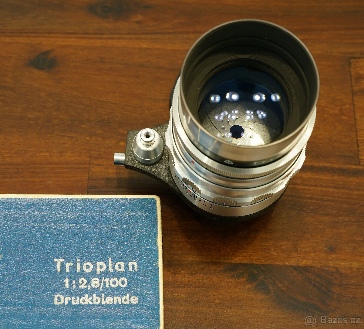 Objektiv Trioplan 100mm f2.8 / Meyer-Optik Görlitz / EXA - 3