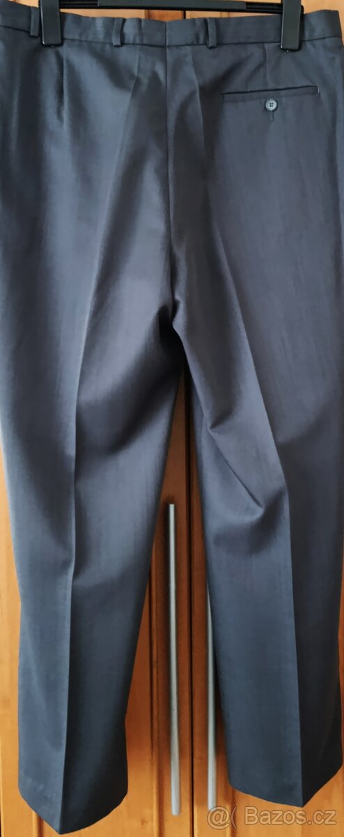 PÁNSKÉ TESILKY TMAVĚ ŠEDÉ - 3