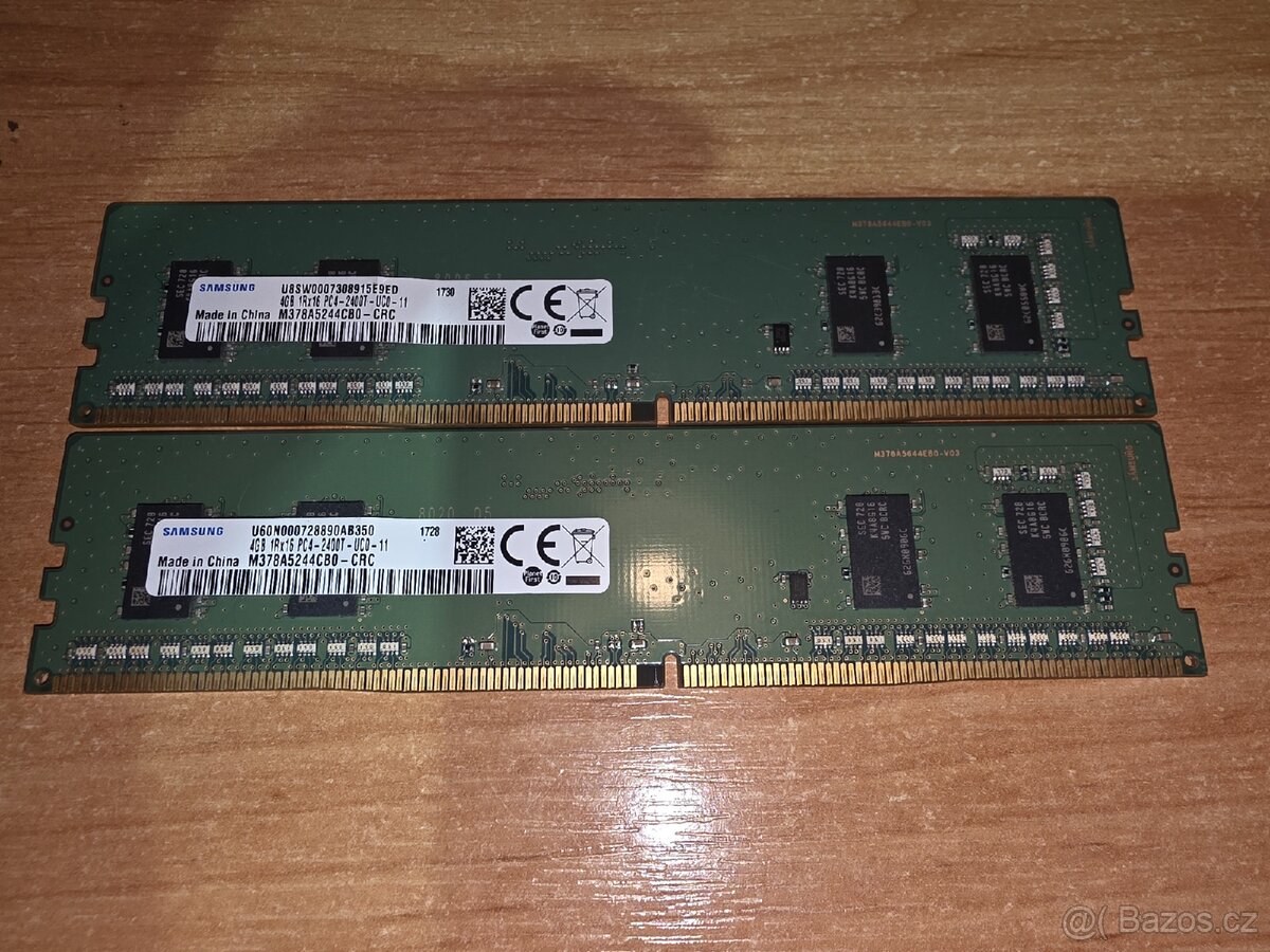 PC paměť DDR3 a DDR4 - 3