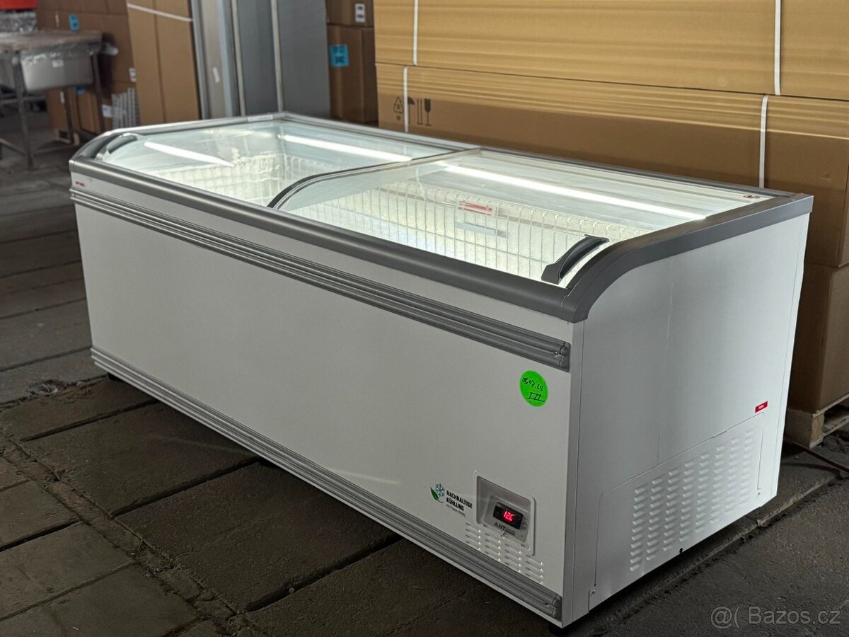 Prosklený pultový mrazák AHT 210x85x85cm - 3