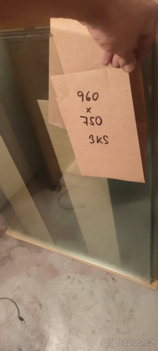 Výprodej skla Pod krbová kamna 8-10mm ESG VSG 662 Na stůl - 3