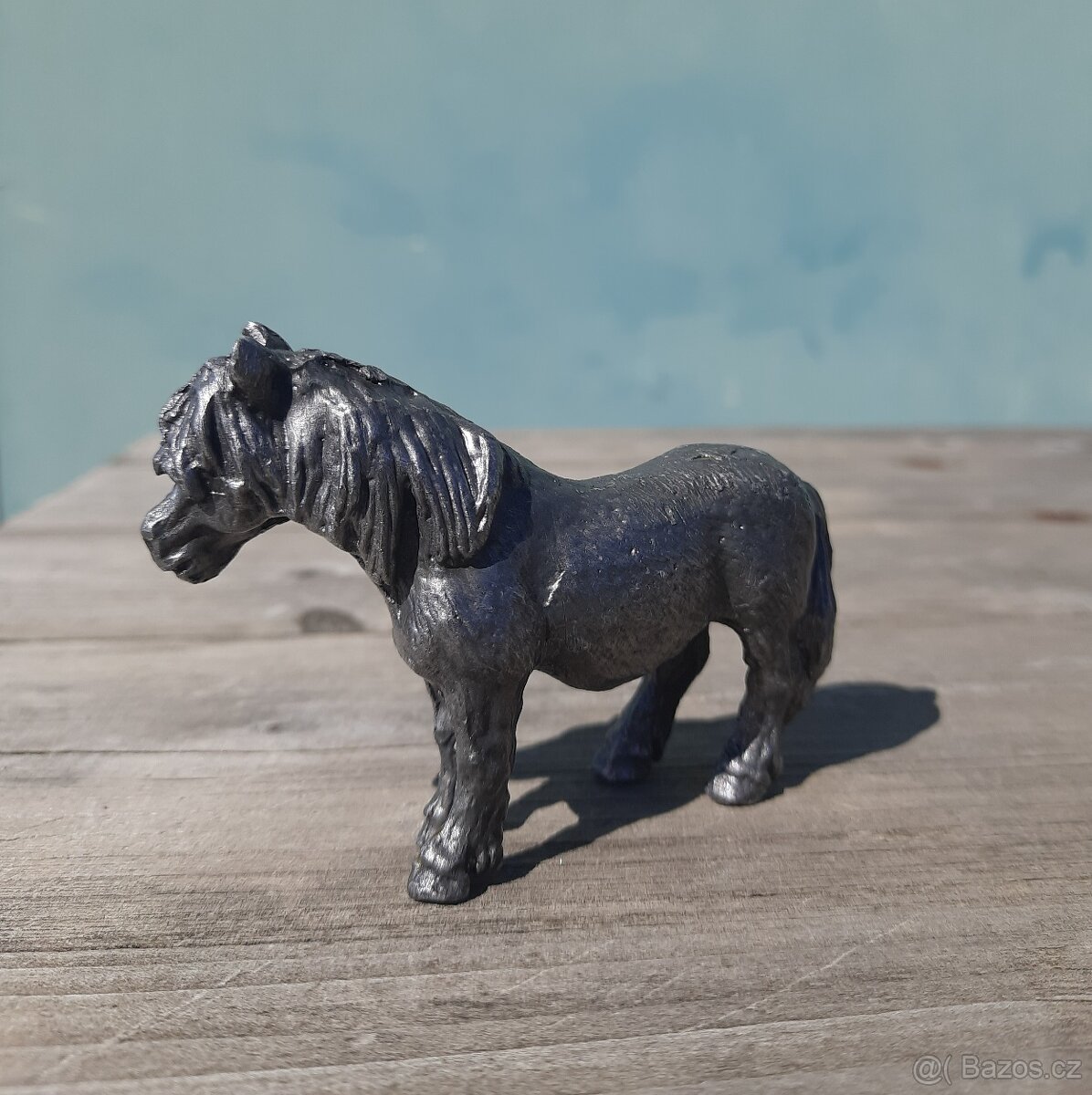 Cínová figurka, těžítko - poník - 3