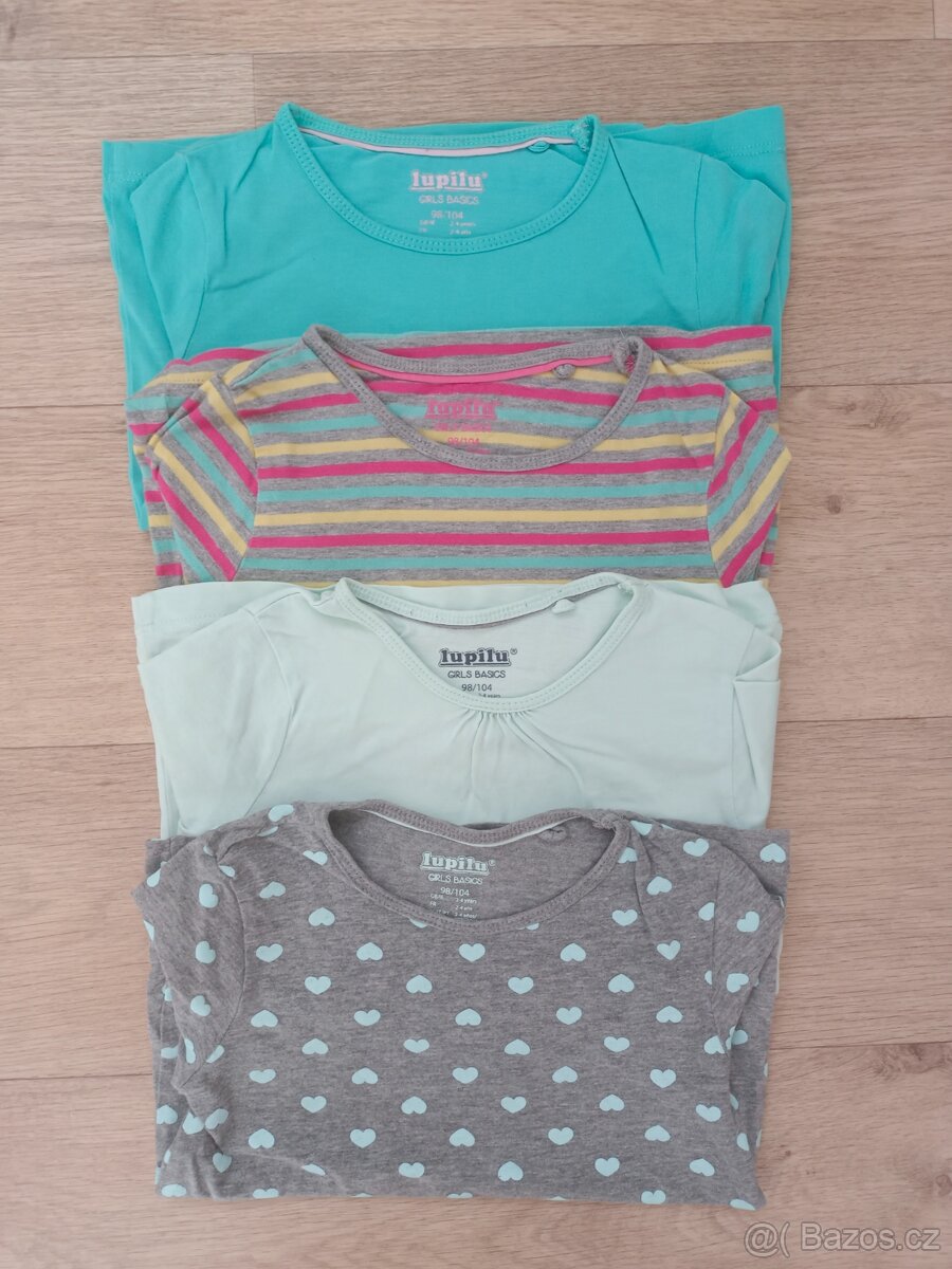 Trička-vel.110/116 - 3