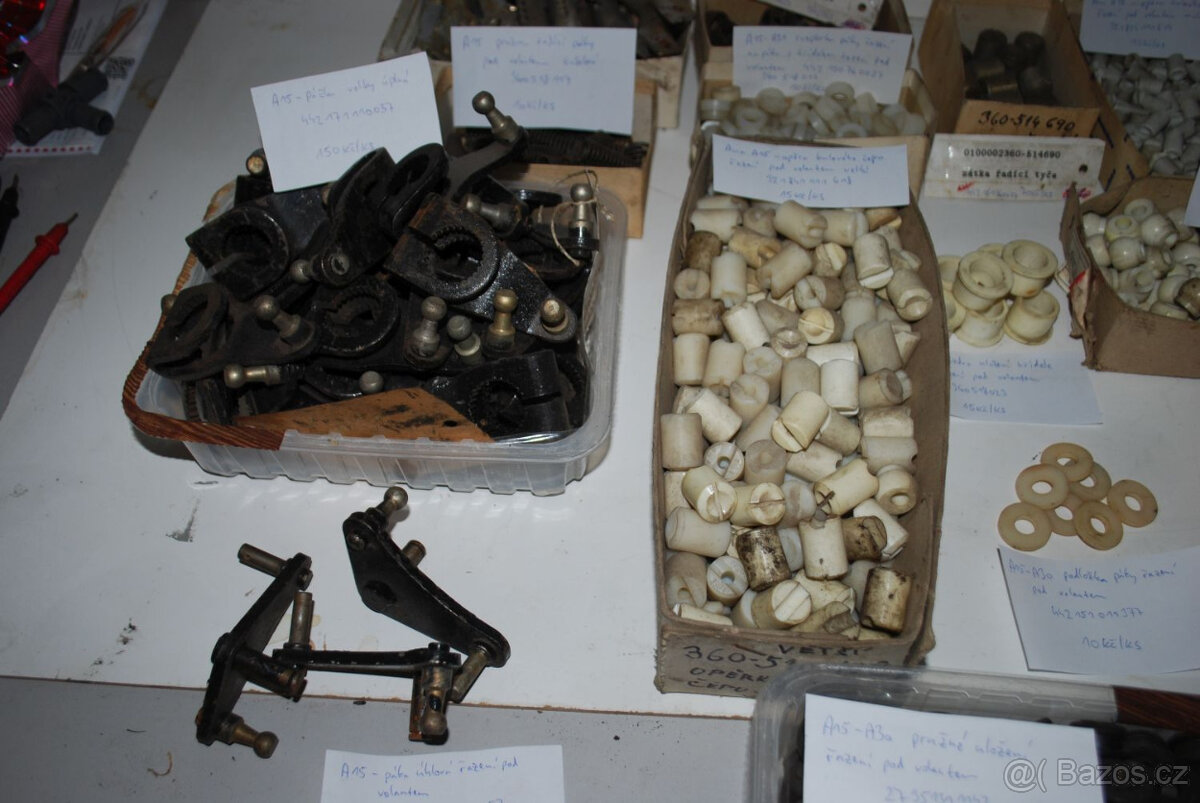 Avia A15 - A31 - řazení pod volantem - NOVÉ díly - 3