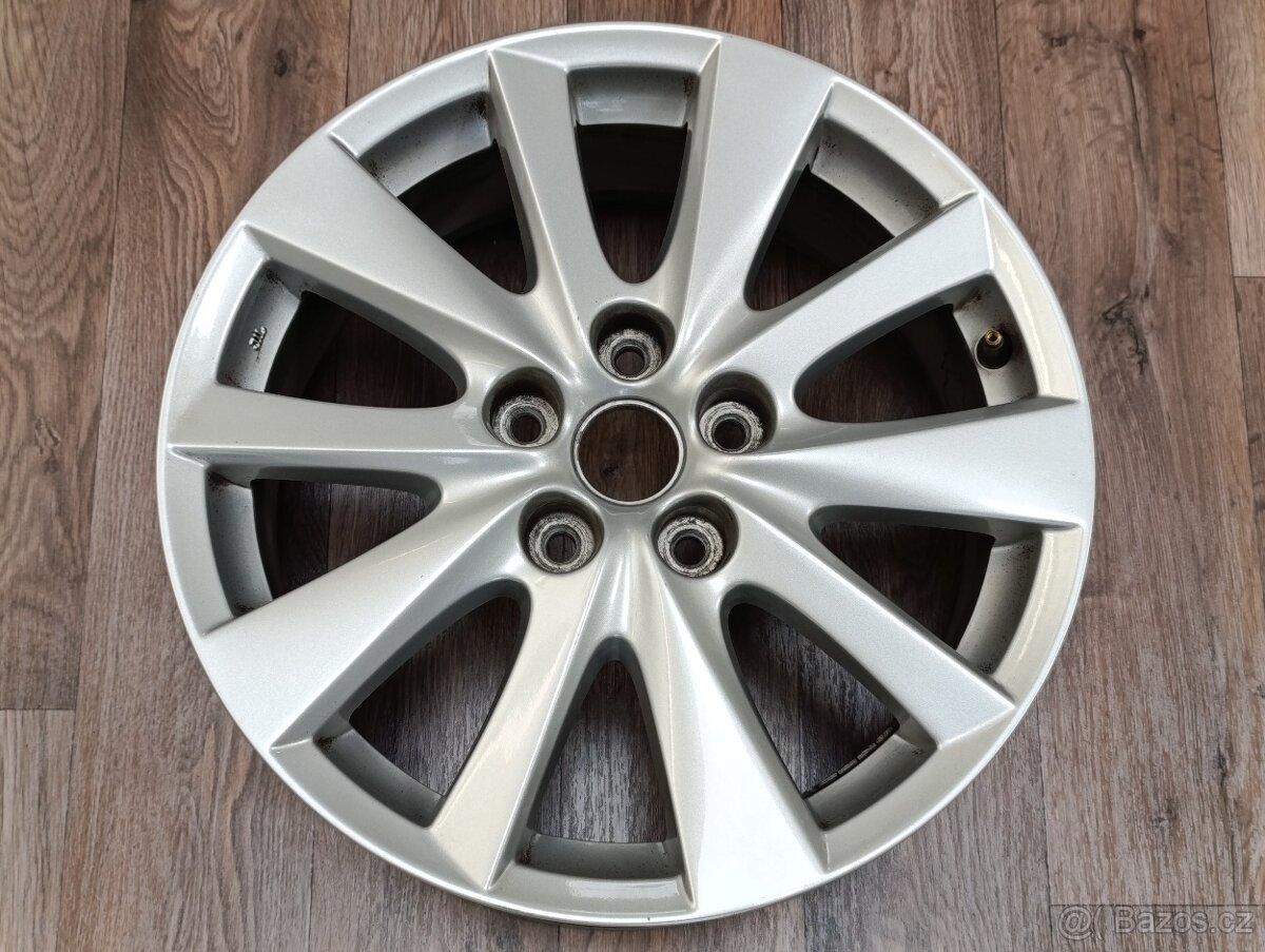 5x114,3 Mazda 7Jx17 ET50 číslo dílu 9965617070 alu disk - 3