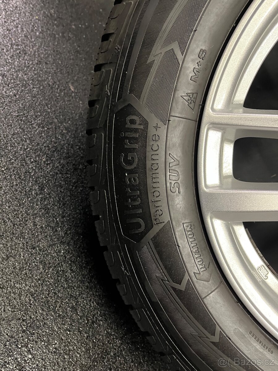 alu Kola RIAL 5x108 225/65/17 Ford kuga 7jx17h2 ET 40,5 - 3