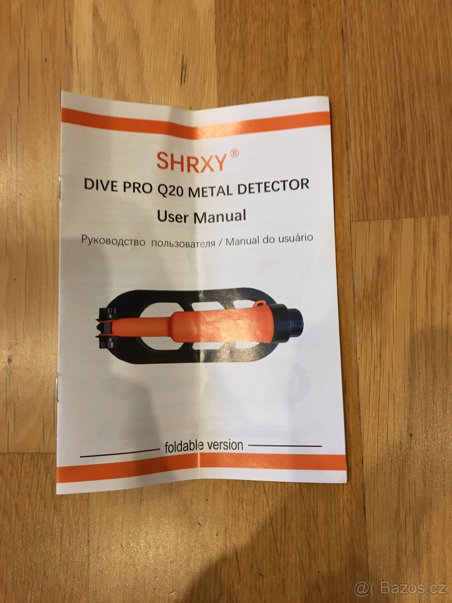 podvodní dohledávací detektor kovu zn. SHRXY Q 20 - 3