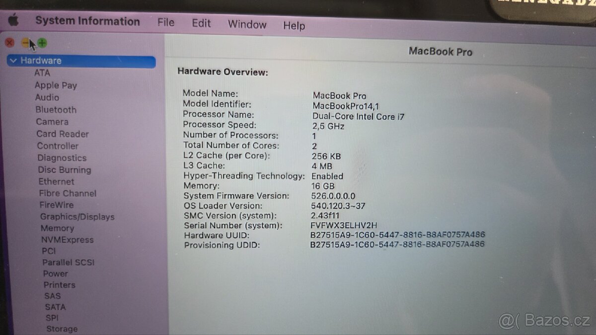 Apple MacBook Pro A1708 - 3