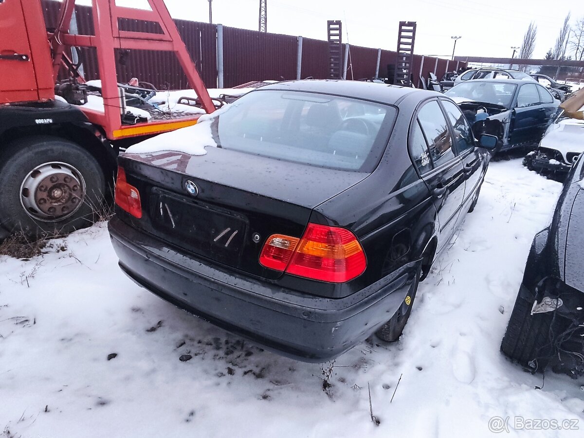 náhradní díly BMW 3 E46 318i 105kw Black sapphire - 3