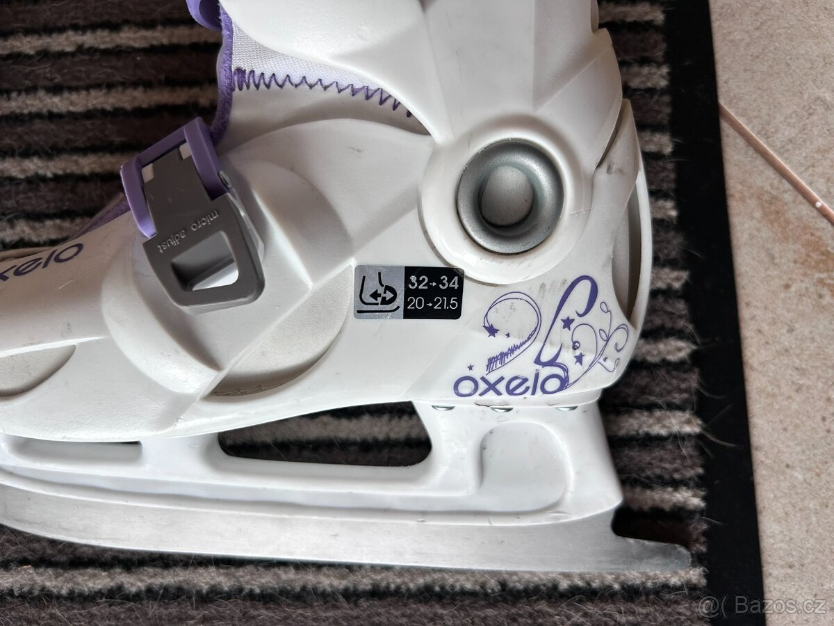 Dívčí brusle Oxelo rostoucí vel. 32-34 - 3