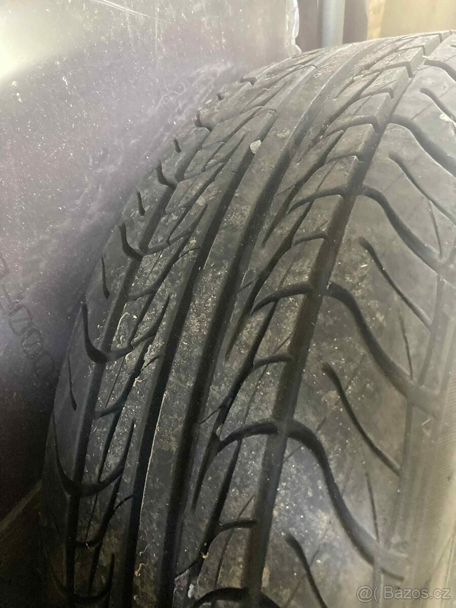 Letni pneumatiky 186x60 r14 + disky - 3