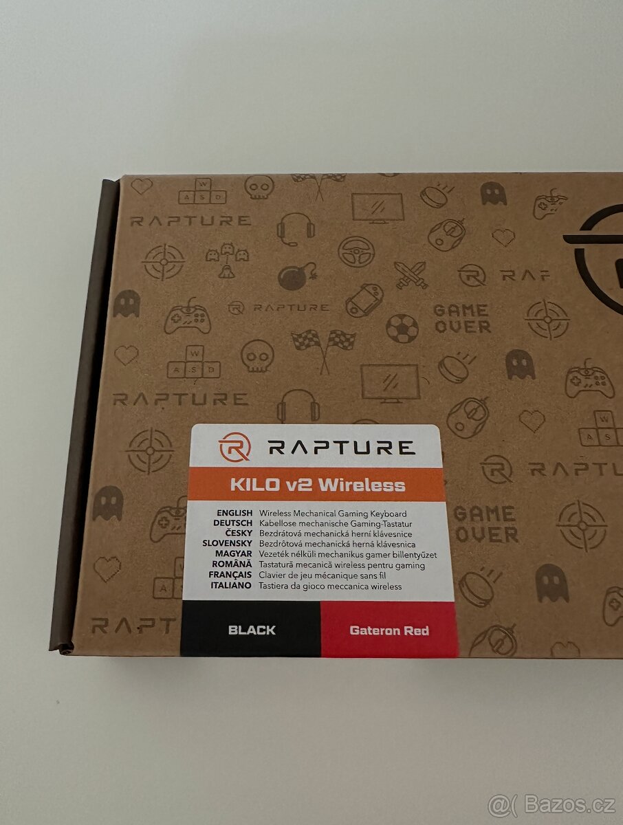 Bezdrátová mechanická klávesnice Rapture KILO V2 – NOVÁ - 3