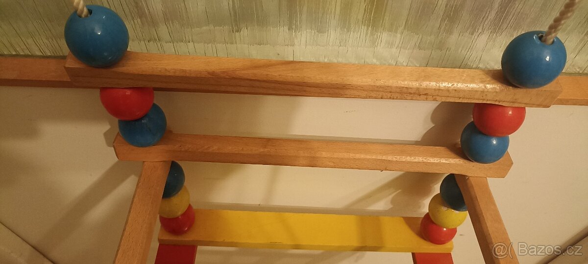 Houpačka dětská dřevěná - 3