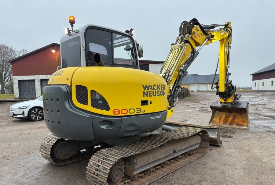 Prodám minibagr Wacker Neuson, 2013, 4580mth - 3
