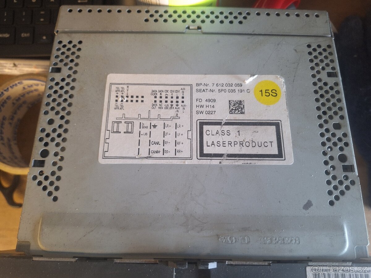 Seat autoradio RNS310 - 3