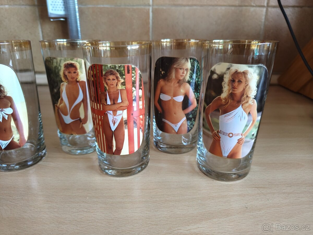 Retro svlékací skleničky - 3