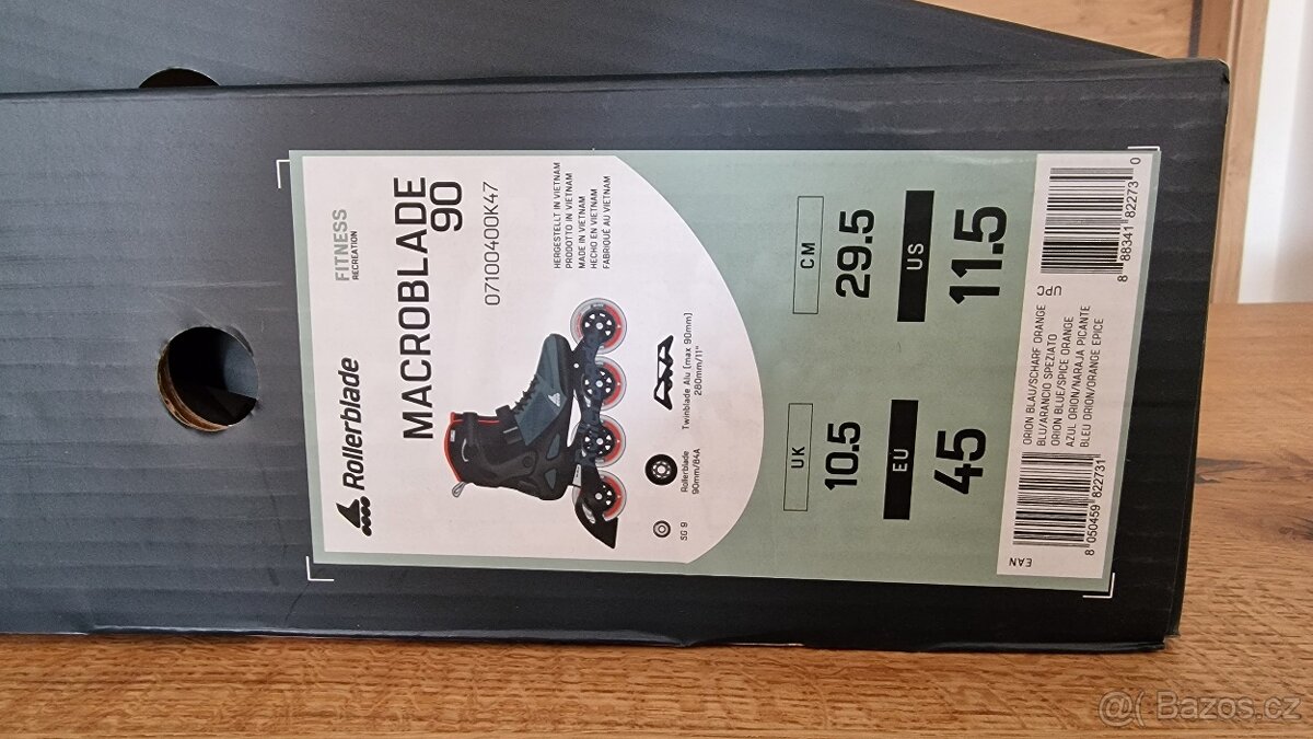 Pánské kolečkové brusle, vel. 45 - 3