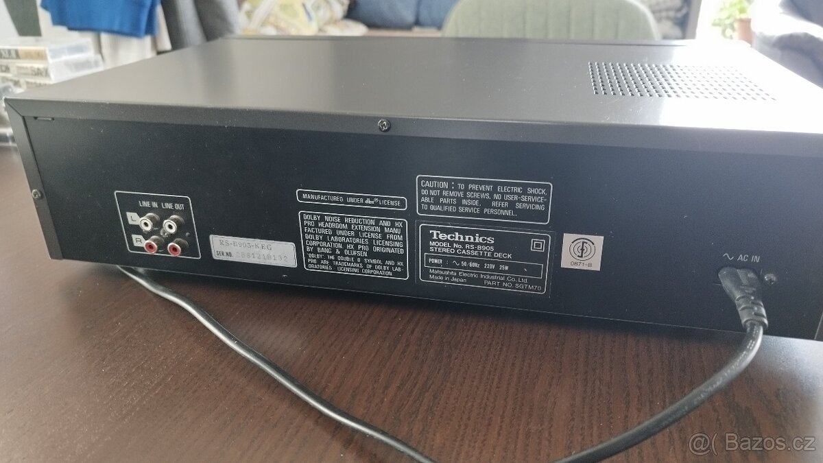 prodám magnetofon Technics RS-B905 - 3