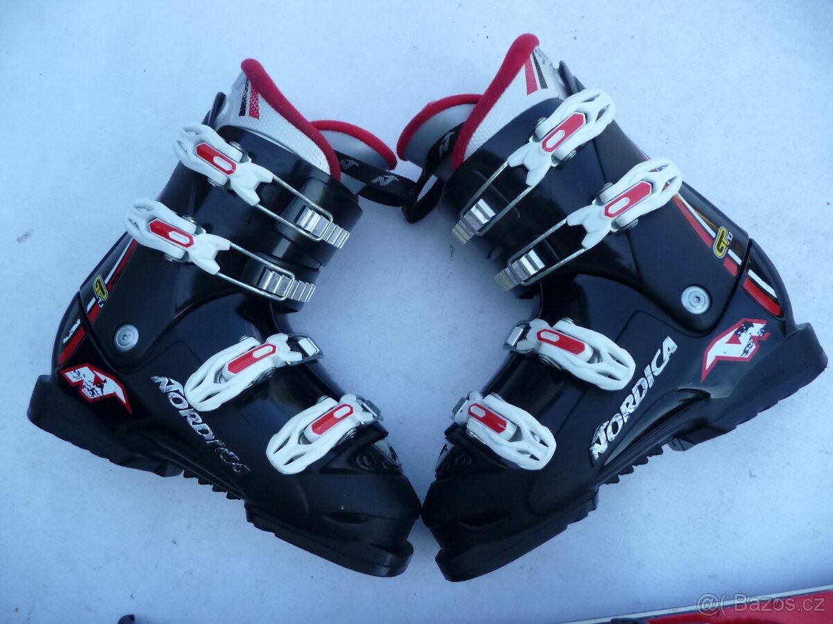 280. Lyže STOCKLI - 130 cm + boty NORDICA 38 eu - set - 3