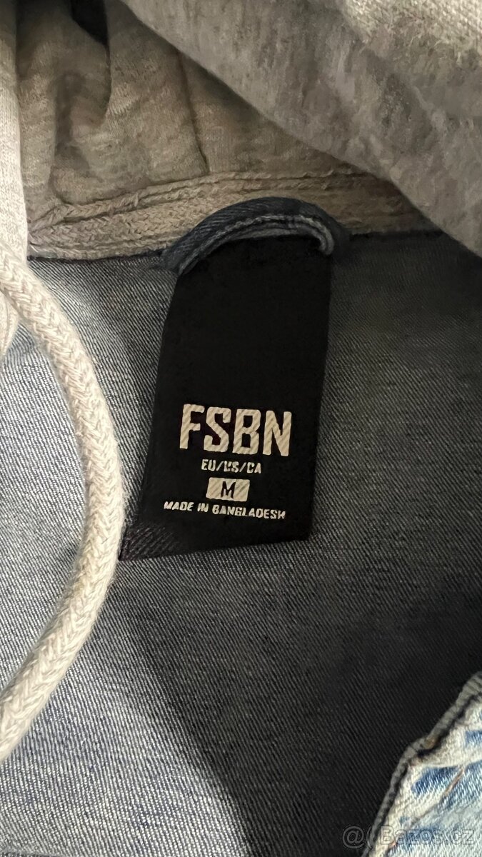 Pánska jeansová bunda- nová - 3