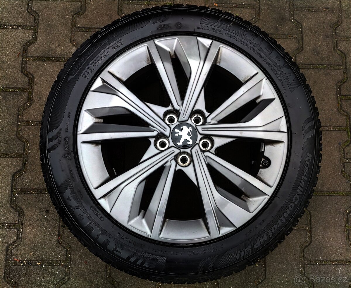 Alu kola originál Peugeot 508, 508 SW 5x108 R17 - 3